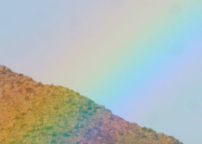 rainbow at Anza Borrego