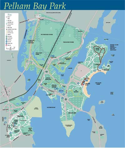 Pelham Bay Park map
