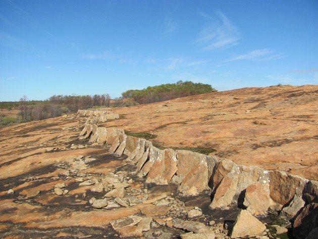 Burra Rock-wall