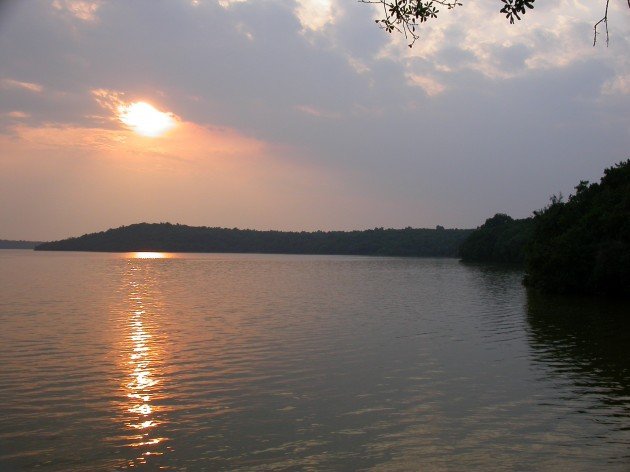 Lake in Uganda