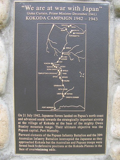 Kokoda memorial