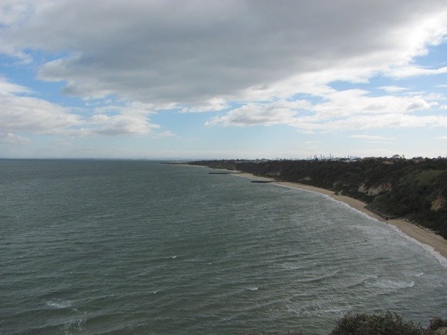 Looking towards Melbourne-Sandringham